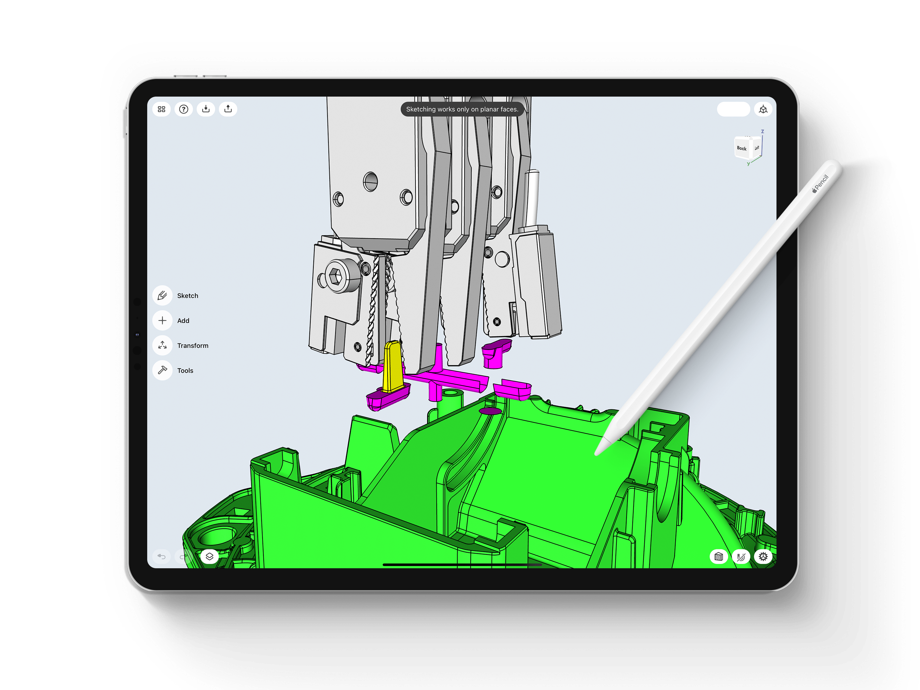 3d systec carbon-fibre gripper