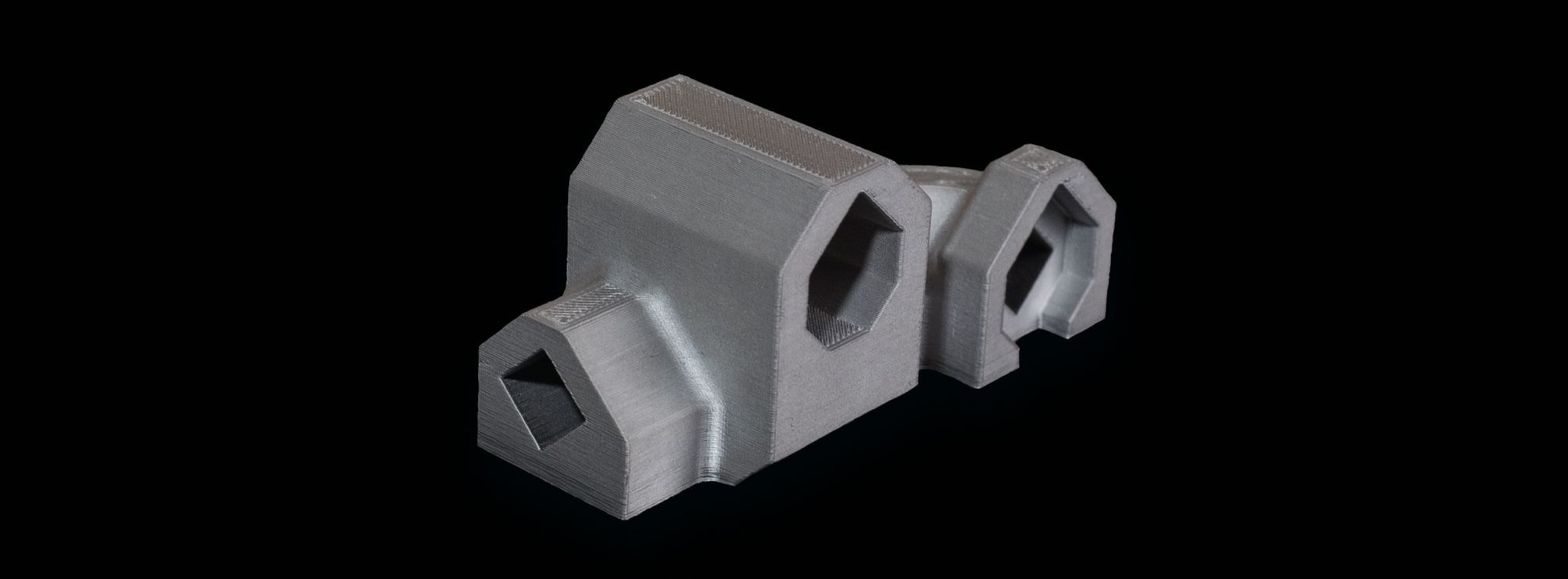 Black and Decker metal printed housing